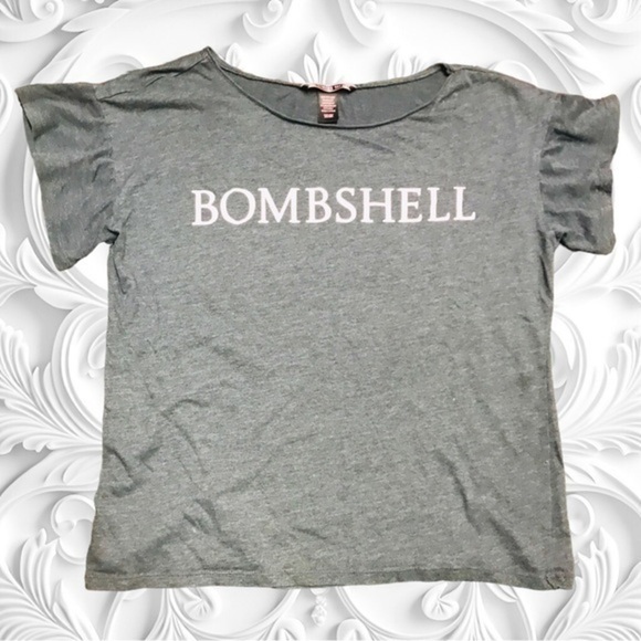 Victoria’s Secret Grey “Bombshell” T-Shirt Size Small - Picture 1 of 2